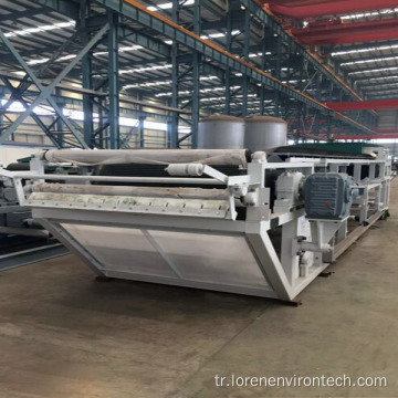 Çamur veya bulamaç kompaktör makinesi